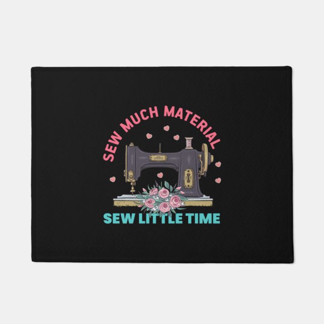 Quilter-Geschenk | Nähen von viel Material Fußmatte (Vorderseite)