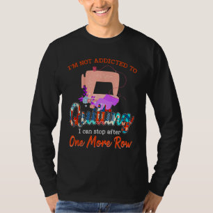 Quilter ist nicht dazu bestimmt, das Quilting-Gesc T-Shirt