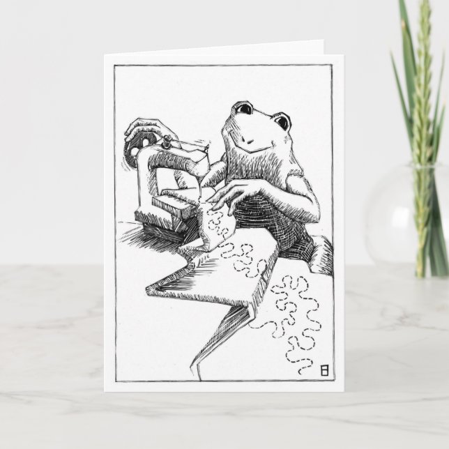 quilter karte (Vorderseite)