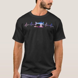 Quilter-Näh-Herzschlag für Quiltliebhaber T-Shirt