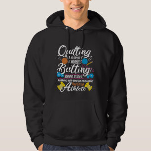 Quilter-Nähgeschenk für den Funny Quilting und Abw Hoodie