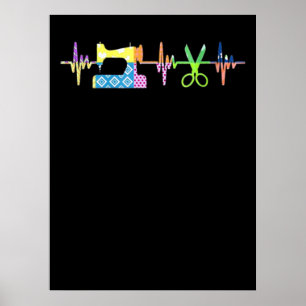 Quilter Nähherschlag - Überquerung Poster