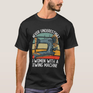 Quilter Nähmaschine Näherin Nähen T-Shirt