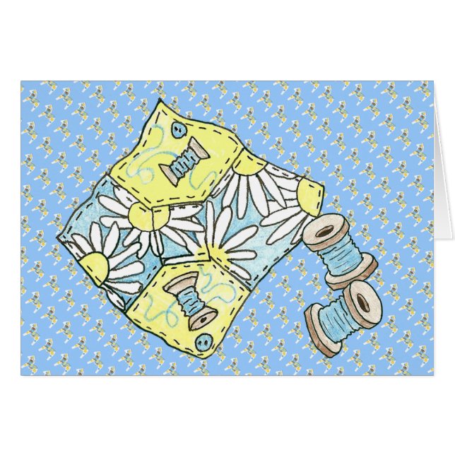 Quilterkarte (Vorderseite (Horizontal))