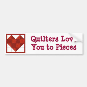 Quilters Autoaufkleber
