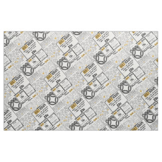 Quilters Nachrichten Stoff