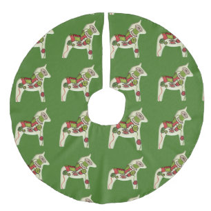 Quilters Weihnachtsbaumrock Leinenimitat Weihnachtsbaumdecke