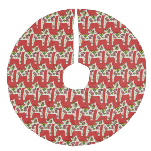 Quilters Weihnachtsbaumrock Leinenimitat Weihnachtsbaumdecke