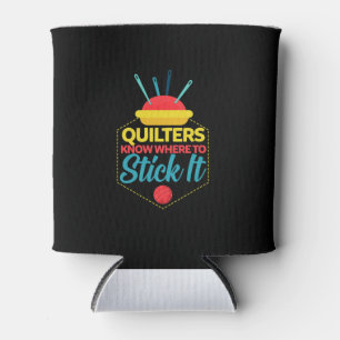 Quilters wissen, wo man es an der sonnigen Nähte  Dosenkühler
