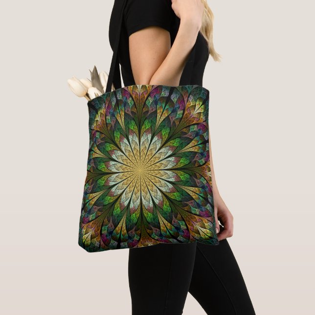 Quiltierte Blume (Von Nahem)