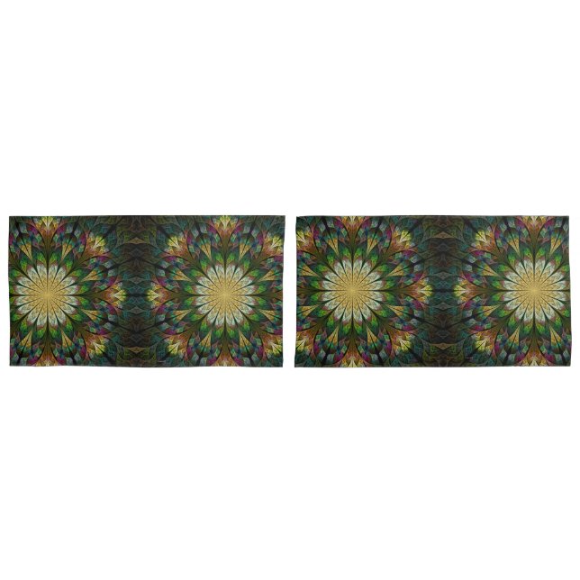 Quiltierte Blume Kissenbezug (Vorderseite-Set)