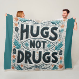 Quiltierte Schläger, nicht Drogen-Design Fleecedecke