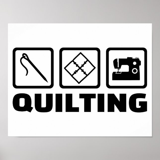 Quiltierung Poster (Vorne)