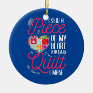 Quilting-Artikel Quiltieren von Stoffrollen Keramik Ornament