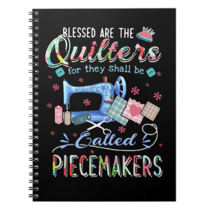Quilting  Die Quote für sie wird aufgerufen Notizblock