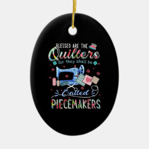 Quilting   Die Stilllegung für sie wird aufgerufen Keramik Ornament