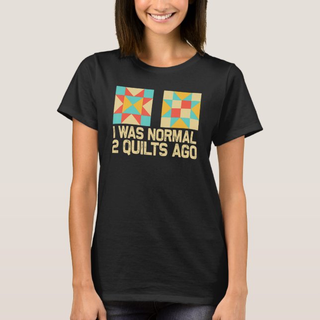 Quilting For Sewing Enthusiast Men Women Quilt T-Shirt (Vorderseite)