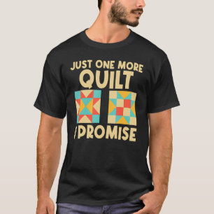 Quilting für genähte Männer Frauen Steckplatz 1 T-Shirt