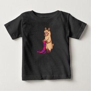 Quilting Llama Geburtstagsgeschenke Quillover Baby T-shirt
