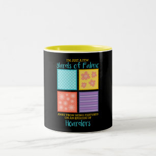 Quilting/Nähen Zweifarbige Tasse