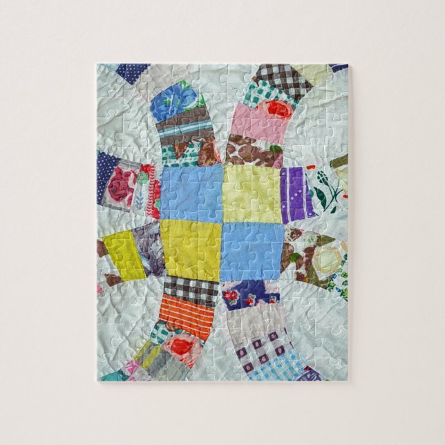 Quiltmuster Puzzle (Vertikal)