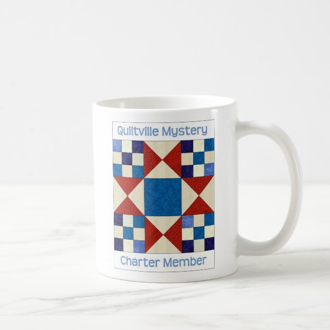 Quiltville Geheimnis-Tasse Tasse (Rechts)