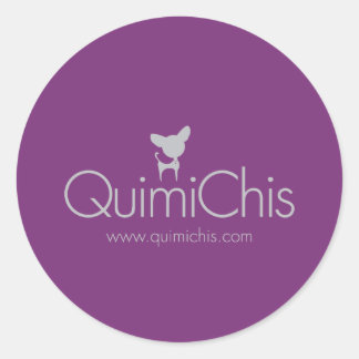 Quimichis Logo Runder Aufkleber
