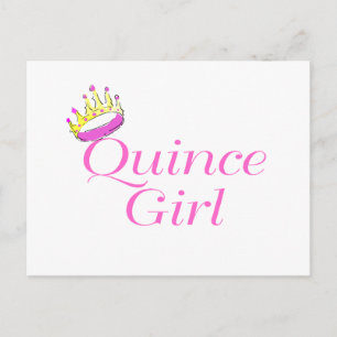 Quince Girl Postkarte
