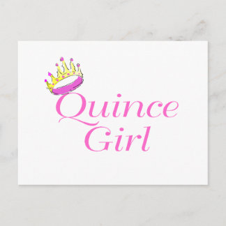Quince Girl Postkarte