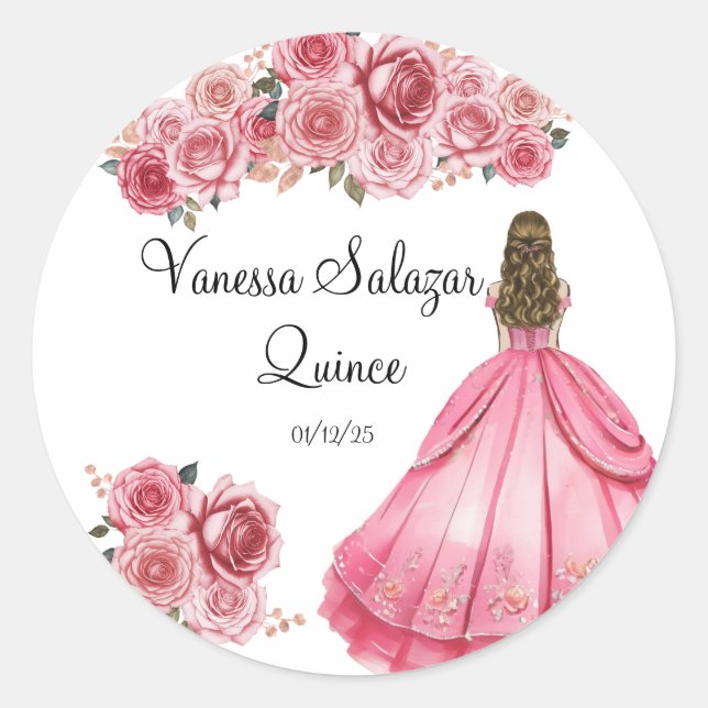 Quince Stickers (Vorderseite)