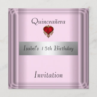 Quinceañera, 15, Einladung Save the Date