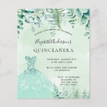 Quinceanera bezauberndes Kleiderbudget