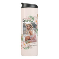 Quinceañera blassrosa mädchenhaftes Foto Geburtsta