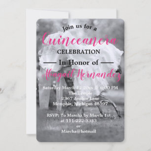 Quinceanera Celebration Feiertagskarte