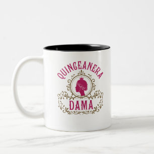 Quinceanera Dama Zweifarbige Tasse