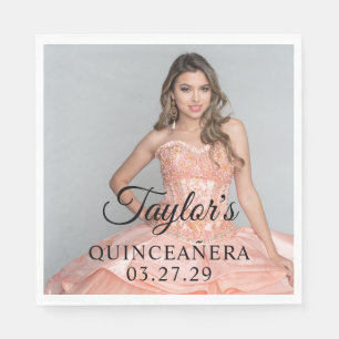 Quinceanera Dress Foto Serviette