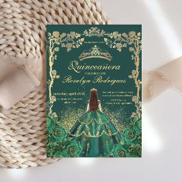 Quinceanera Emerald Beauty und beste Quinceanera Einladung
