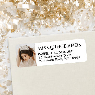 Quinceañera Foto Mis Quince Años Rücksendeadresse