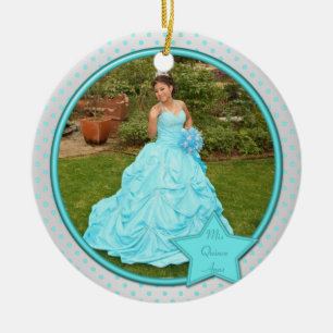Quinceanera Foto-Verzierung Keramikornament