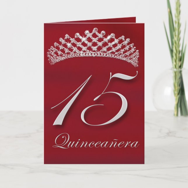 Quinceañera für den 15. Geburtstag Einladung (Vorderseite)