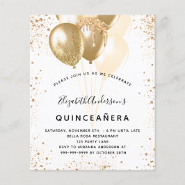Quinceanera Glitzer-Ballons