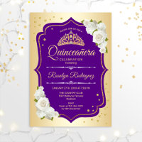 Quinceanera - Gold Lila