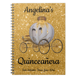 Quinceanera Guest Book Fairy Tale Princess Notizblock