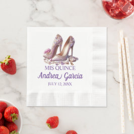 Quinceanera High Heels Serviette