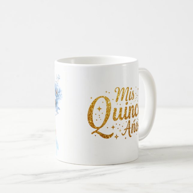 Quinceañera Kaffeetasse (VorderseiteRechts)