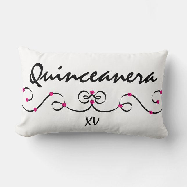 Quinceanera Lendenkissen (Vorderseite)