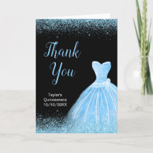 Quinceanera Light Blue Dress Imitate Glitzer