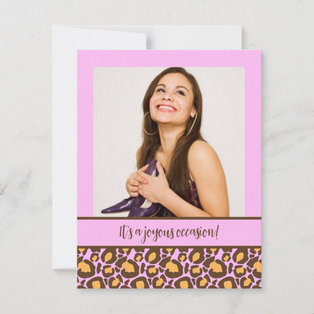 Quinceanera-Party Einladungen (Vorderseite)