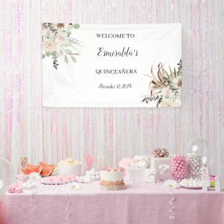 Quinceañera/Schweden 15 Begrüßungszeichen Banner