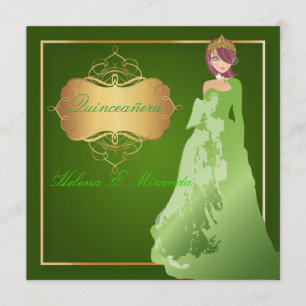 Quinceañera/Schweden 16 Einladungen